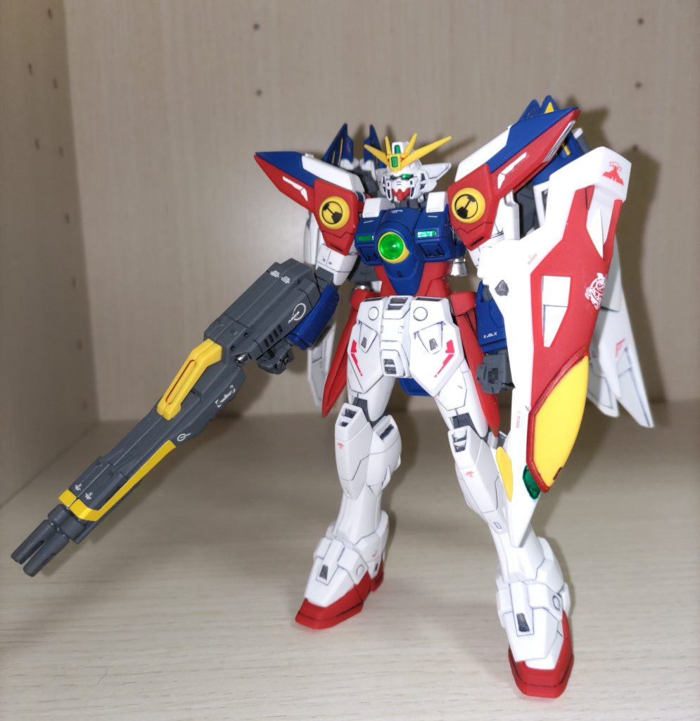 ウイングガンダムゼロ–2枚目/制作者：いっしー