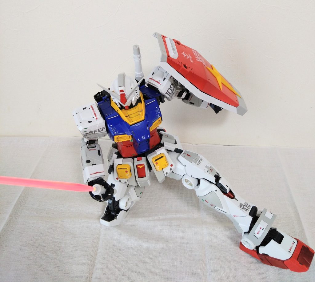 動きのあるポーズを