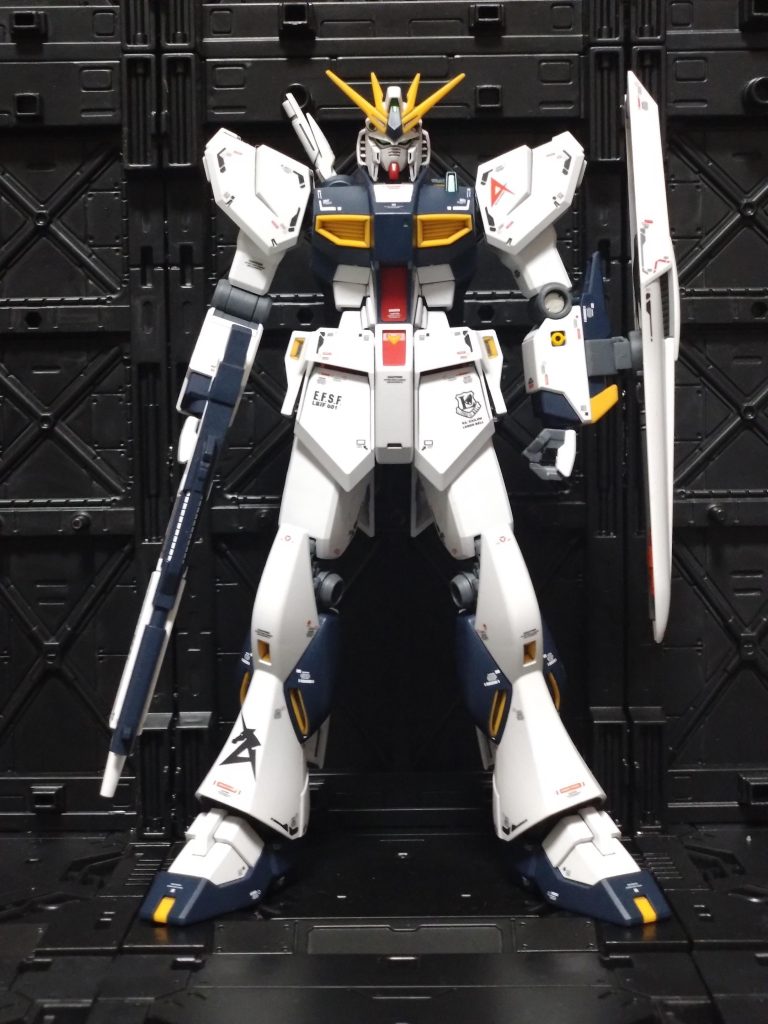 RG風 EG νガンダム–3枚目/制作者：★たっちゃん★【紅の彗星】