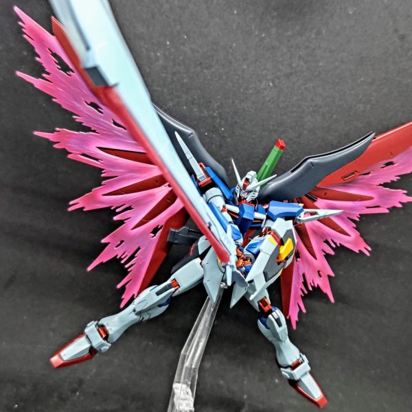 モビルスーツアンサンブル　デスティニーガンダムSPECIIカラーリペイント改造品 モビルスーツアンサンブル デスティニーガンダムSPECIIカラー