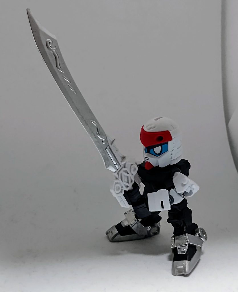 両手持ちできます。