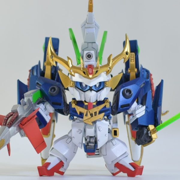 LGBB鋼丸”からくり一門鉄機武者”｜五番らいとさんのガンプラ作品