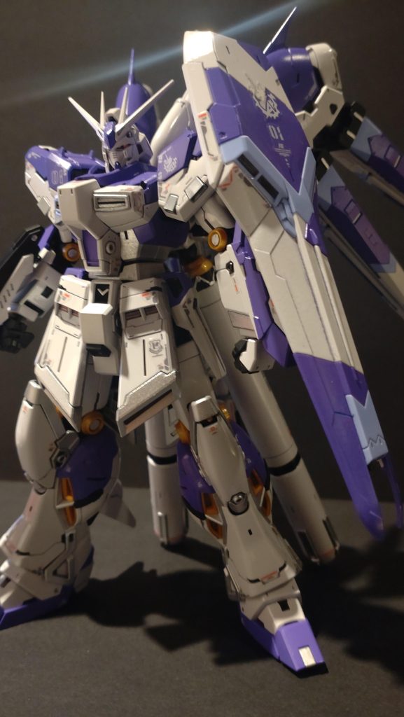 RGはディテールが細かいので、墨入れや部分塗装するだけでも化けるのがすごい!デカール貼るだけでも良いと思いました!