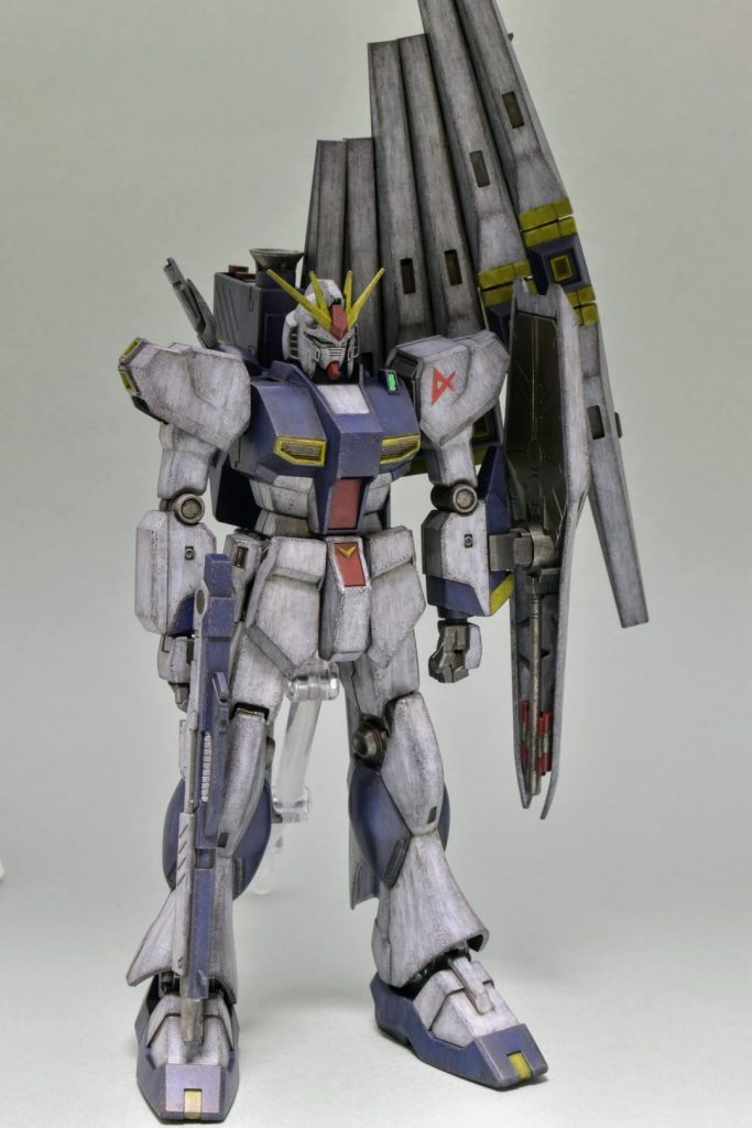 HGUC νガンダム 筆塗装–2枚目/制作者:あきのり