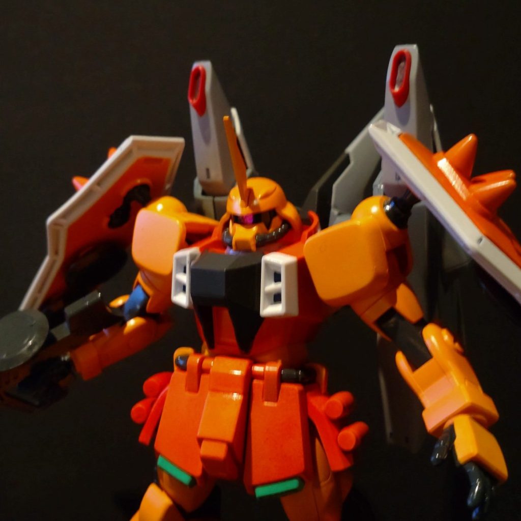 非売品 1/144 HG ザクウォーリア (ハイネ専用) キャンペーン当選品 HG ハイネ専用ザクウォーリア｜しぐさんのガンプラ作品｜GUNSTA