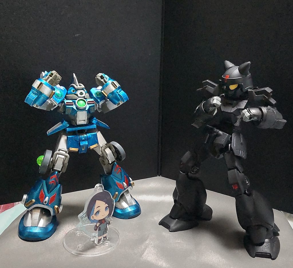 ニカ「こういう時は…鉄人28号、来て!アイツをやっつけるのよ!!」鉄人「ガオー!」