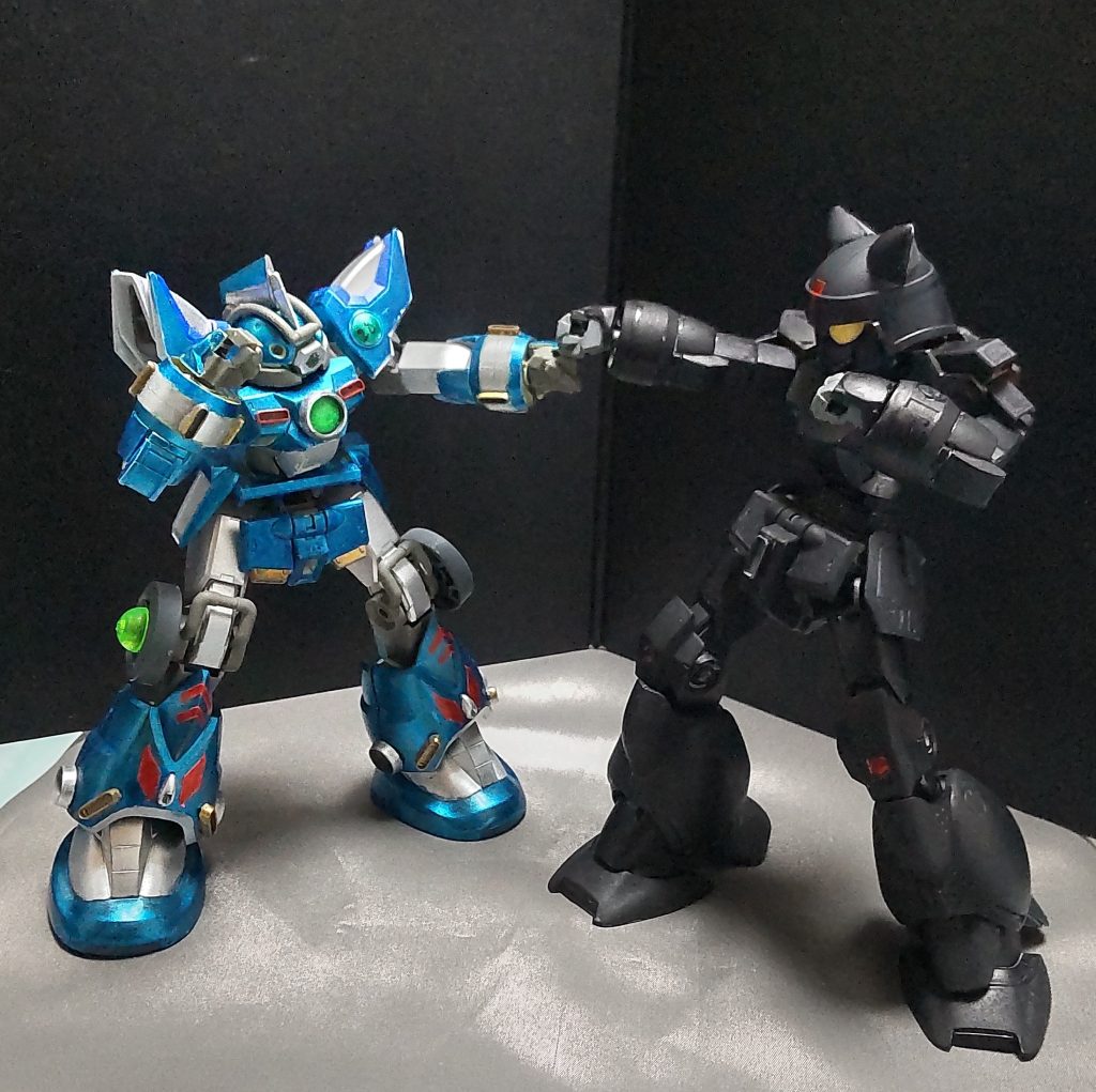 鉄人とオックスのパワーは互角!!両者とも一歩も引かない!