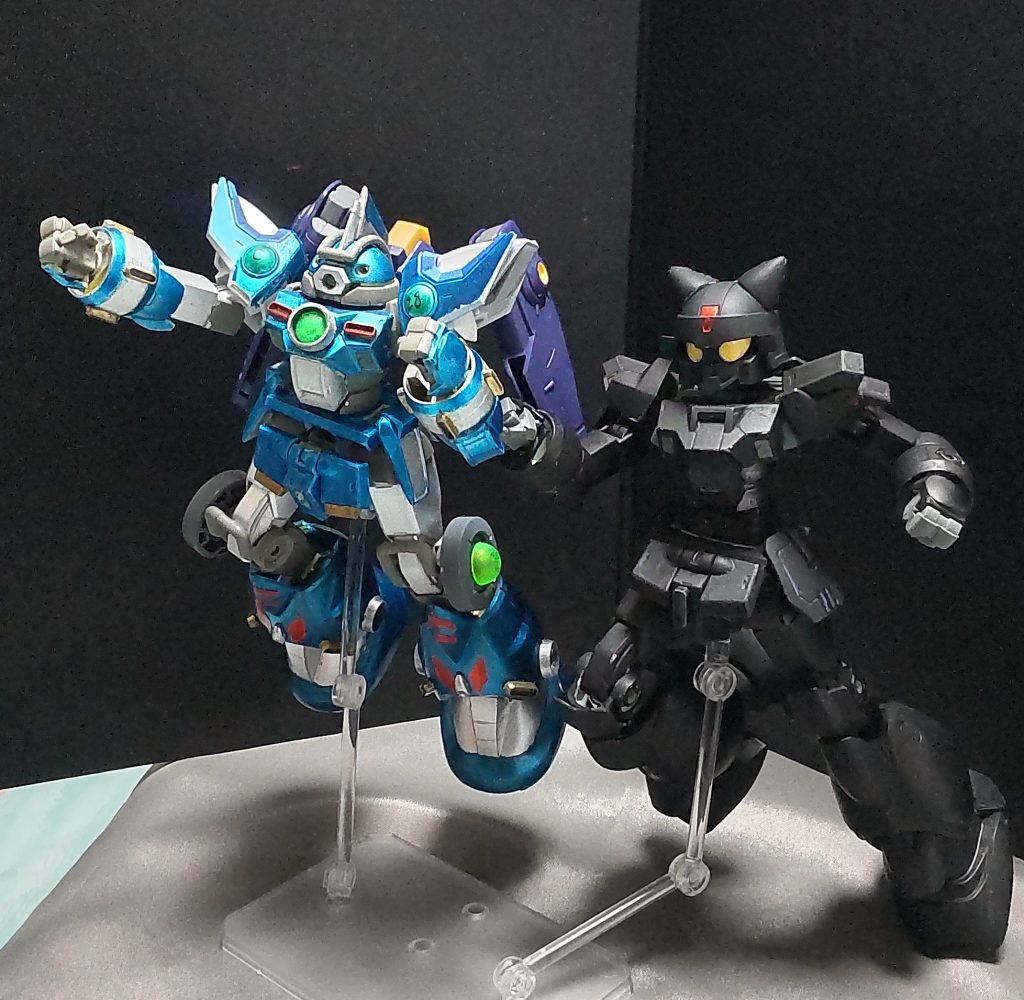 それ行けデミ鉄人28号FX、そしてブラックデミオックス!僕らの夢守るヒーロー達は、今日も悪と戦うのだ!