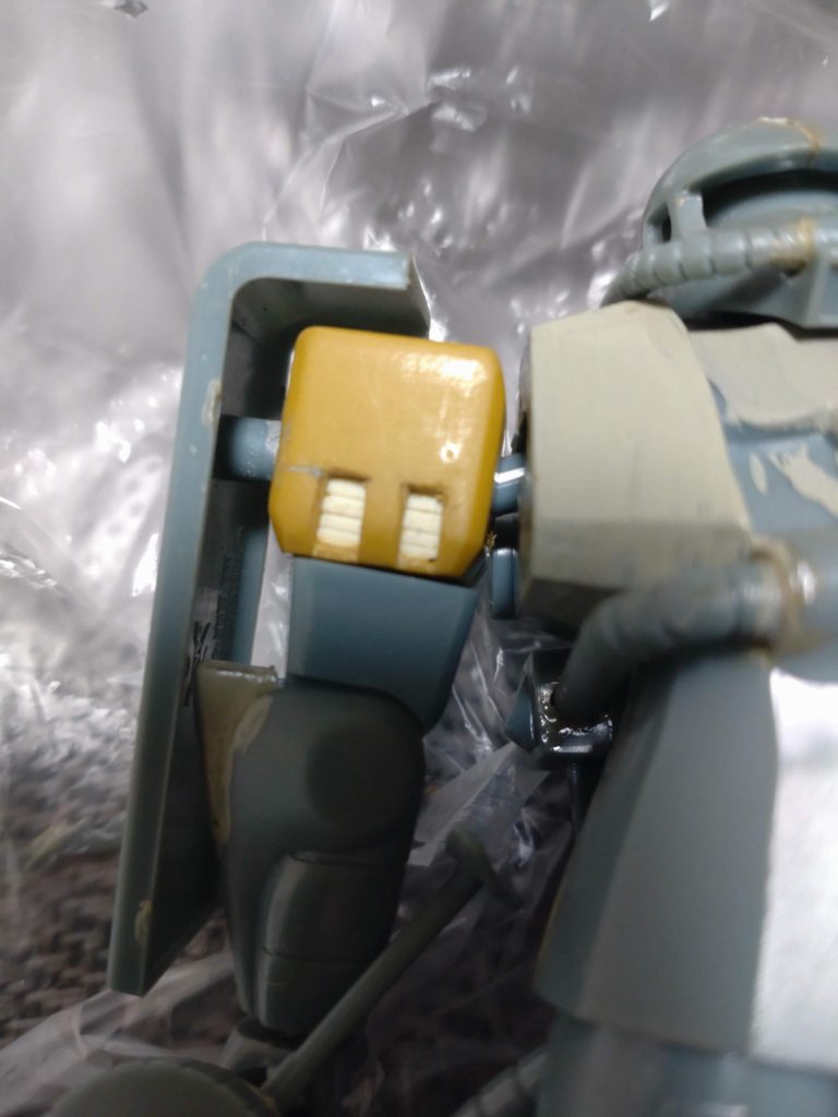 この段階でシンマツナガ専用に改造しようとした形跡があったので、これを生かして初期型にすることに決めました。