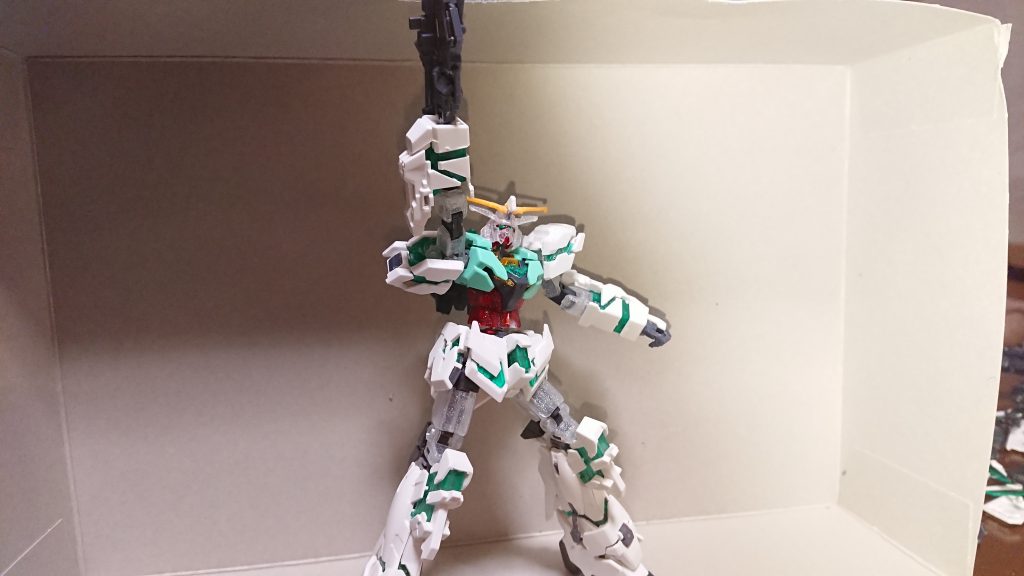 FAユニコーンガンダム+コアガンダム–3枚目/制作者：kaiha