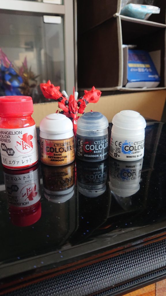 シタデルカラーにも初挑戦しました。