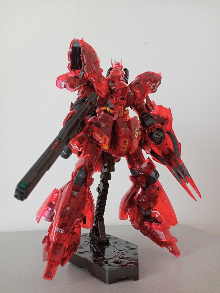 このキットはRG最高の完成度を誇っていると確信しております!