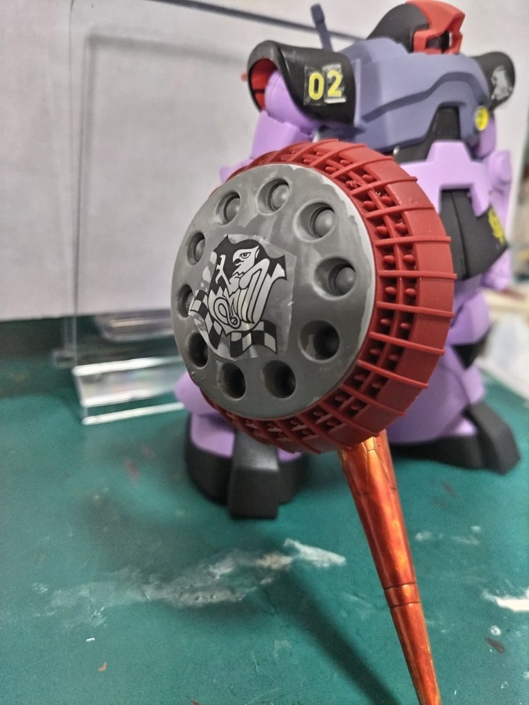 シールドランスは、ミサイル発射口を塞いでませんね（＾＾；