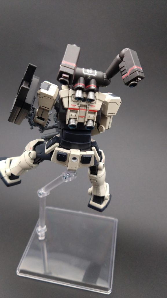 バックパックはRX78-2系のをナイトシーカ用に改良