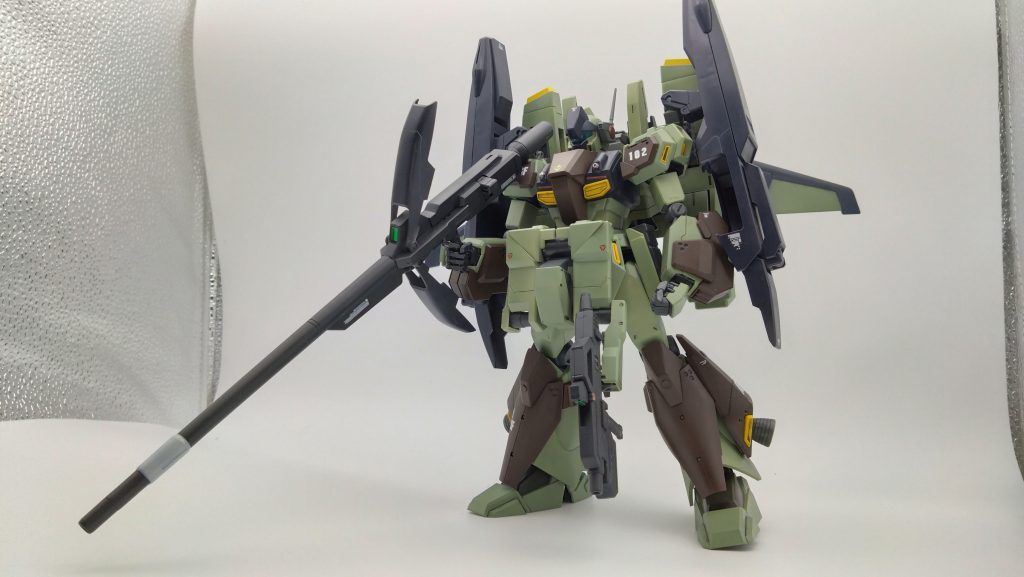 新たに再結成したモルモット隊フィリップ・ヒューズのスタークジェガンのカスタマイズ機　