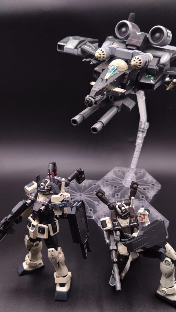 以前作ったナイトシーカーと一緒にブンドドHQ Gファイターの地上航空支援を求む!