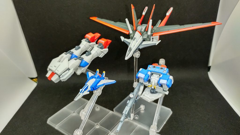 コアスプレンダー、チェストフライヤー、レッグフライヤー、シルエットフライヤー。しかし毎度思うのですが、チェストフライヤーどうにかならなかったのかと。これで航空機は無理あるでしょ···