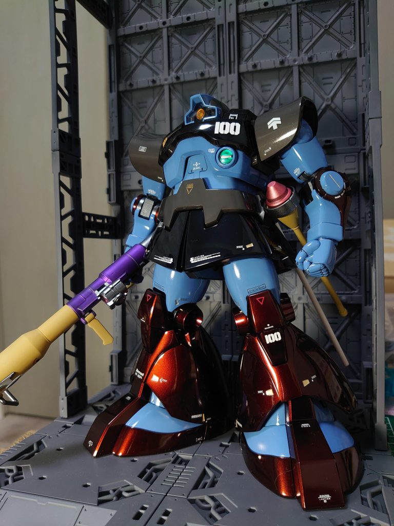 MGドム imagined from ROBOT魂~リアルタイプカラー~–6枚目/制作者:leonmaru-gorugoru31