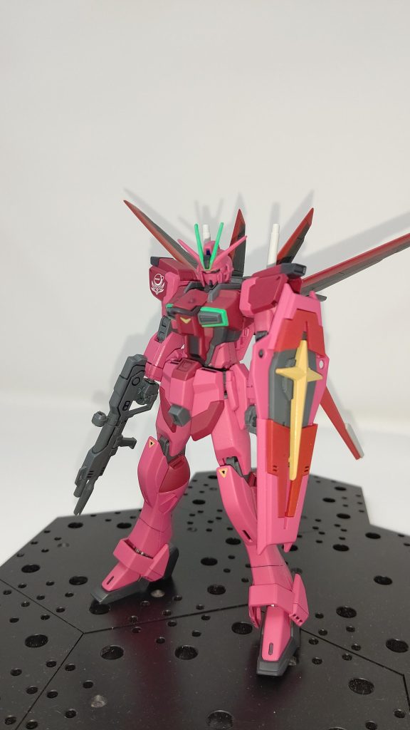 インパルスガンダムランシエの余剰パーツを眺めていたらインパルスガンダム本体がほぼ作れそうだったので何か出来ないかと思い作ってみました!