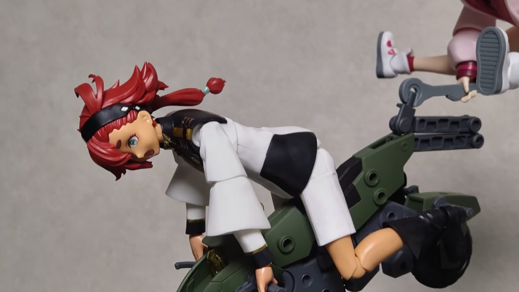 友情出演スレッタ・マーキュリーさん。進めば二つ・・・って!大事な命をひとつ失いそうですよお母さん!!