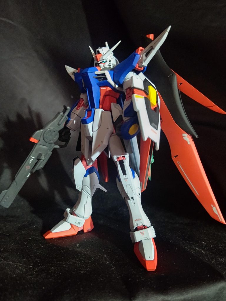 SEED FREEDOMを公開日に観てから作ってたんですけど、どちらかと言うとレールガンの作成に時間が掛かりました。