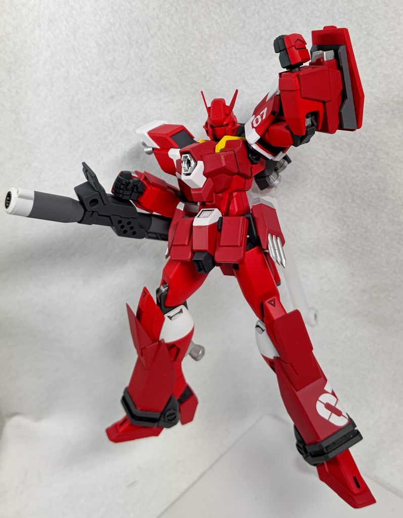 レッドウォーリアっぽいポージングでラスト作ってる最中は心配でしたが完成してみると意外とレッドウォーリアっぽくなったので安心しました。載せきれなかった写真や説明にこぼれ話もたくさんあるのでブログも見に来てください。(完成記事は後日更新予定です。)