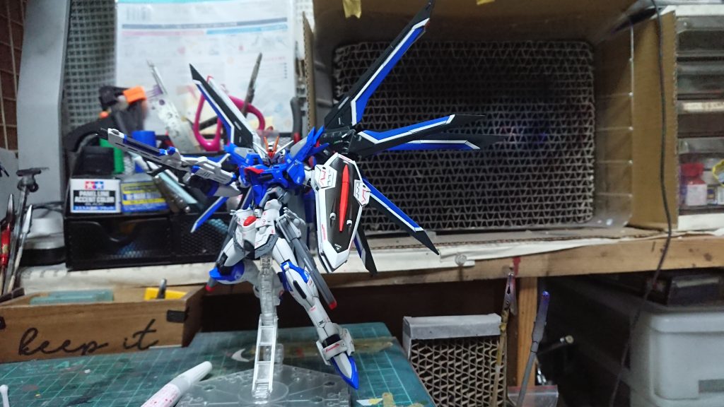 カラー見た目カラーこっちのほうがしまりますねブルーはコバルト使いました