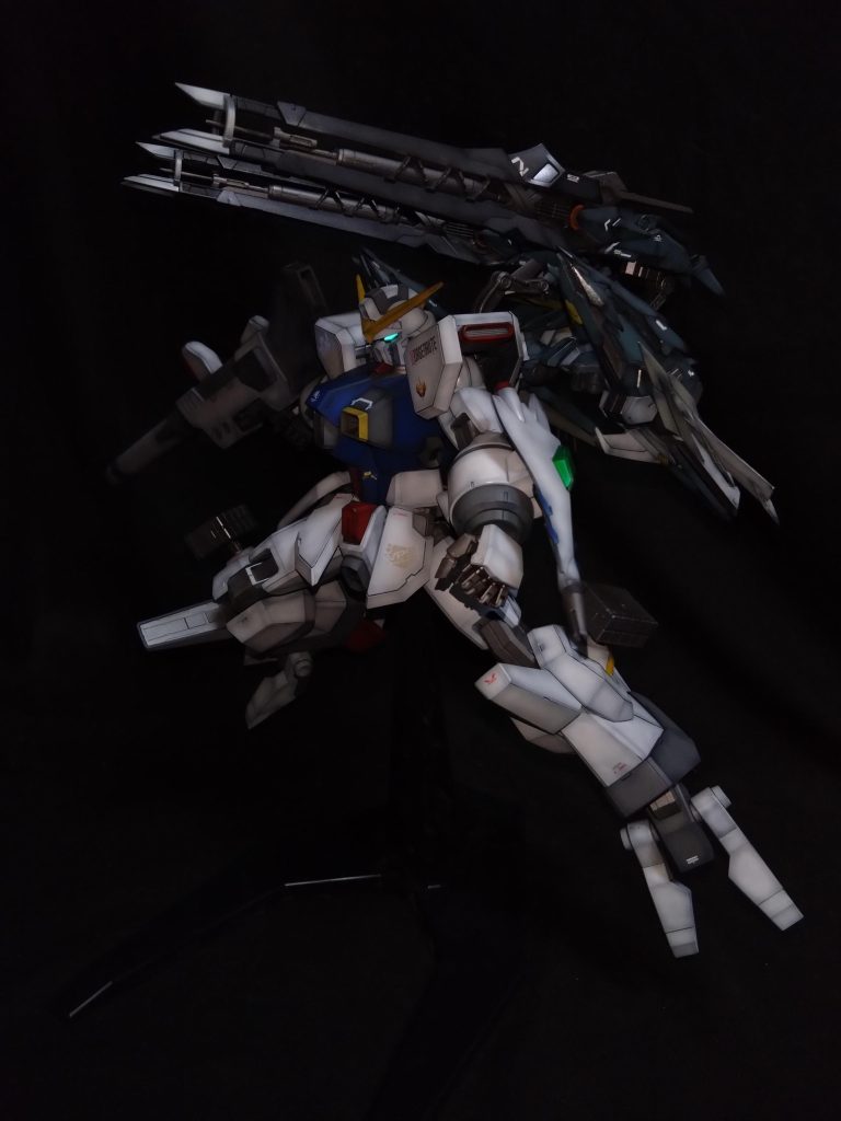 ストライカーパック対応可能で本体のサイズ的にMGのパックでいい感じになりました👍