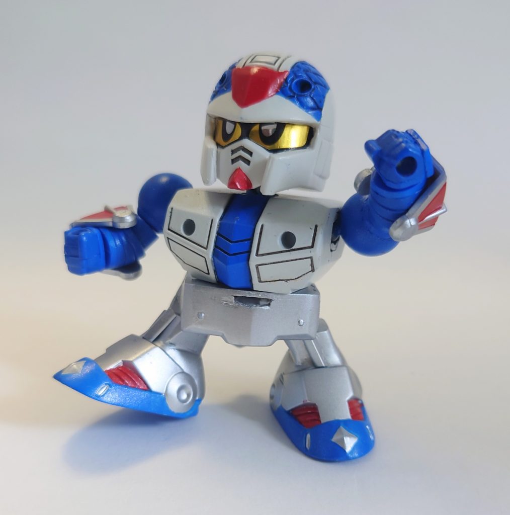 なかなか男前になった軽装タイプ、アーマーが無ければ結構動くんですけどね。