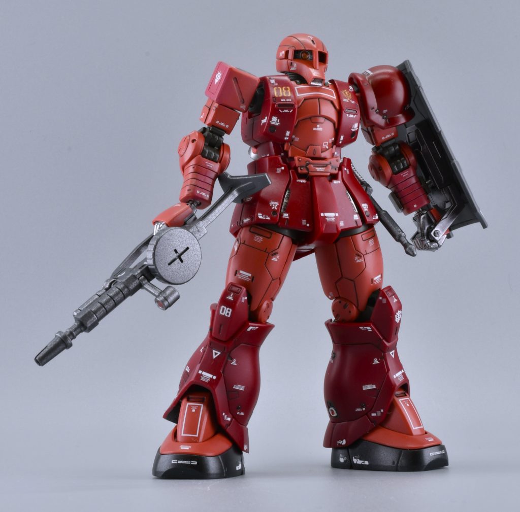 ザクⅠシャア搭乗機–3枚目/制作者：meck