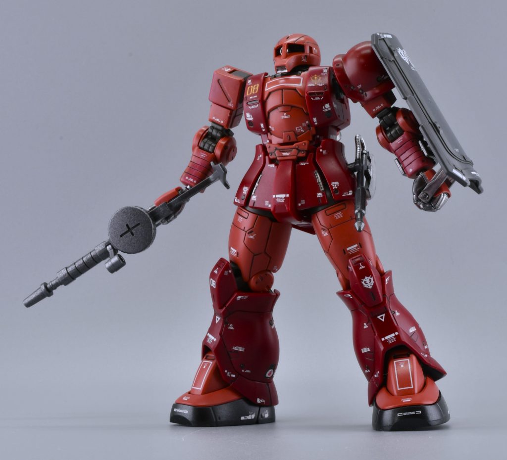 ザクⅠシャア搭乗機–2枚目/制作者：meck