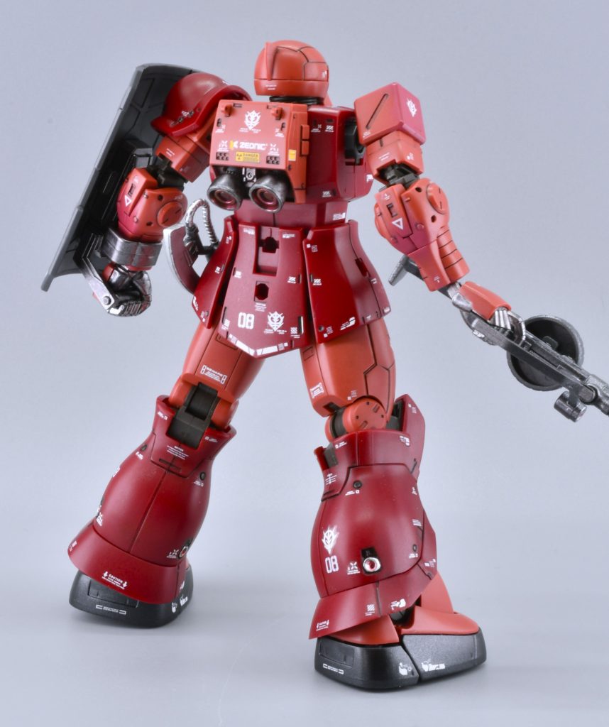 ザクⅠシャア搭乗機–4枚目/制作者：meck