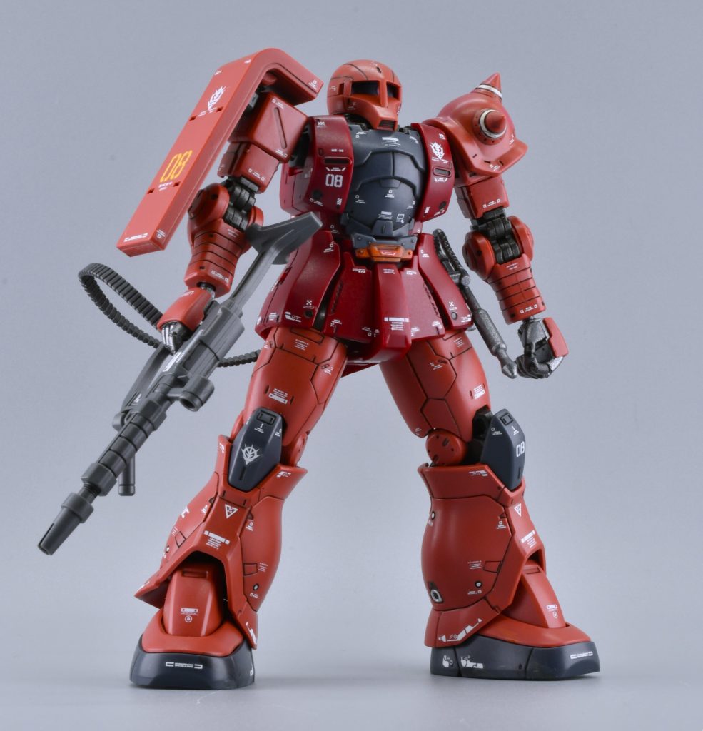 HGザクⅠシャア専用機–3枚目/制作者：meck