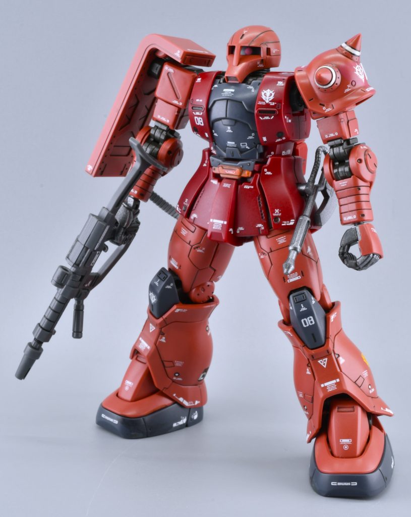 HGザクⅠシャア専用機–2枚目/制作者：meck