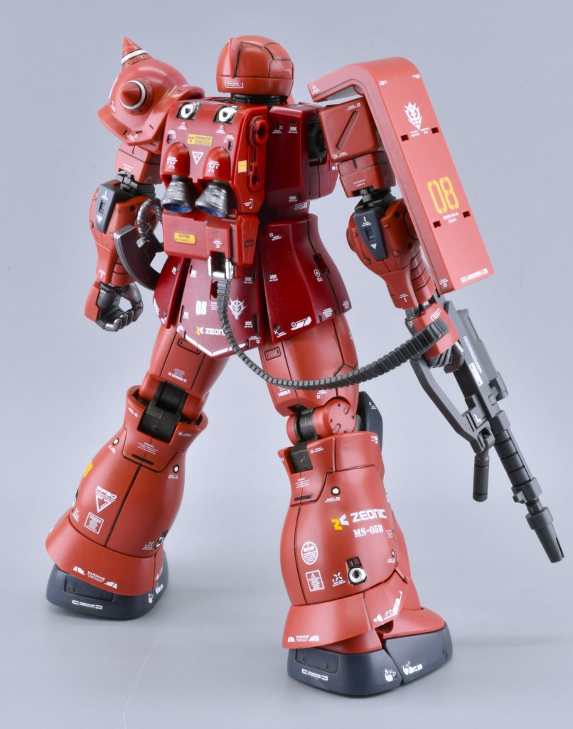 HGザクⅠシャア専用機–4枚目/制作者：meck