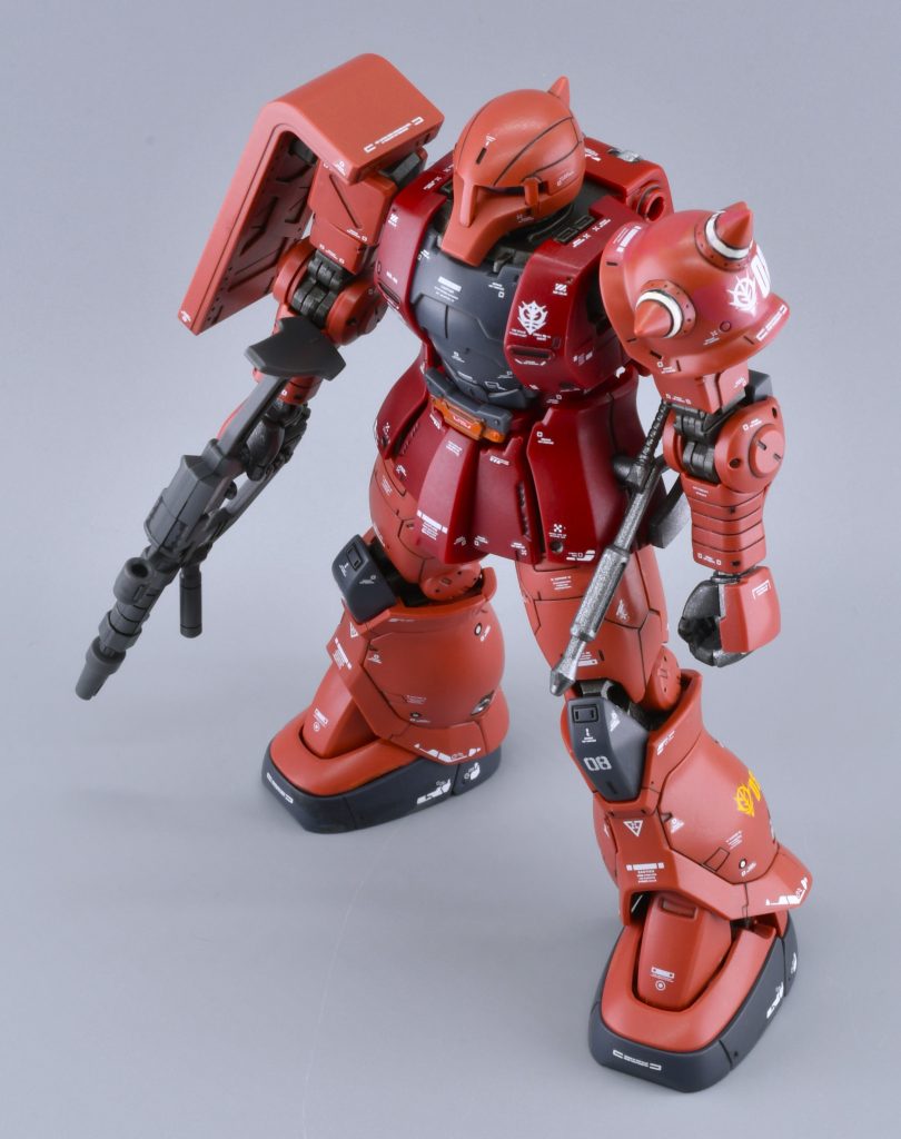 HGザクⅠシャア専用機–5枚目/制作者：meck