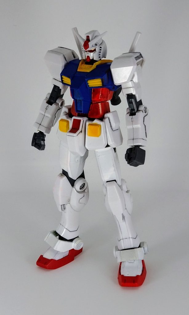 ベースガンダムが意外と細いのでGM/GMをミキシングする事で良い感じのボリュームアップ更に好みになりました