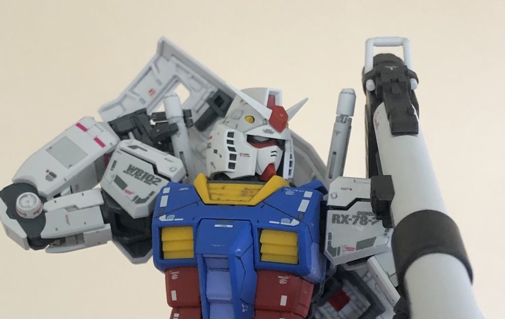 1/100 MG  RX-78-2 GUNDAM  ガンダム　 Ver3.0–5枚目/制作者：takao_s