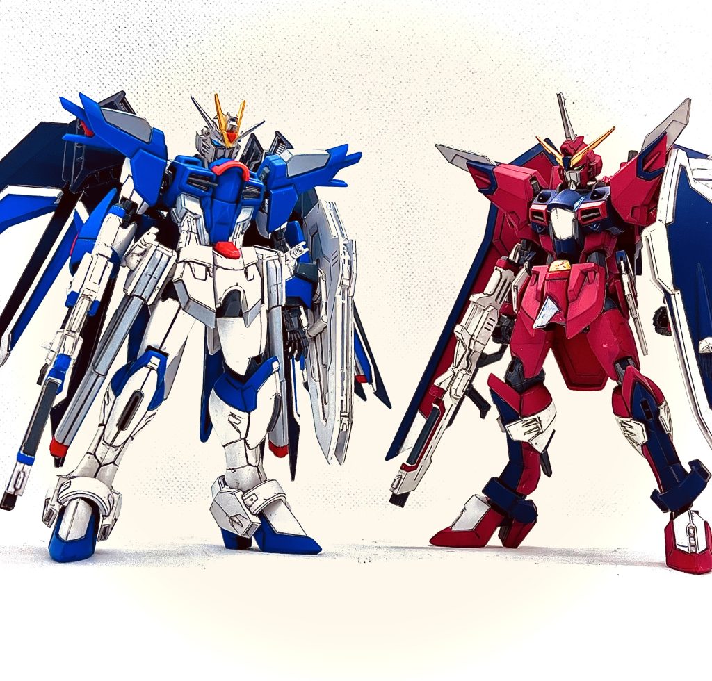 ジャスティスとフリーダム3作品続いたSEEDシリーズの中でもこの相棒感は堪らない