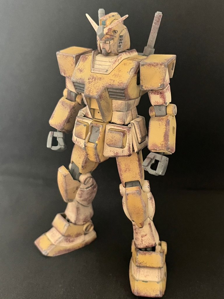 汚しの練習にはなりましたねまぁこんなもんでしょ甥っ子から貰ったガンプラまだあります