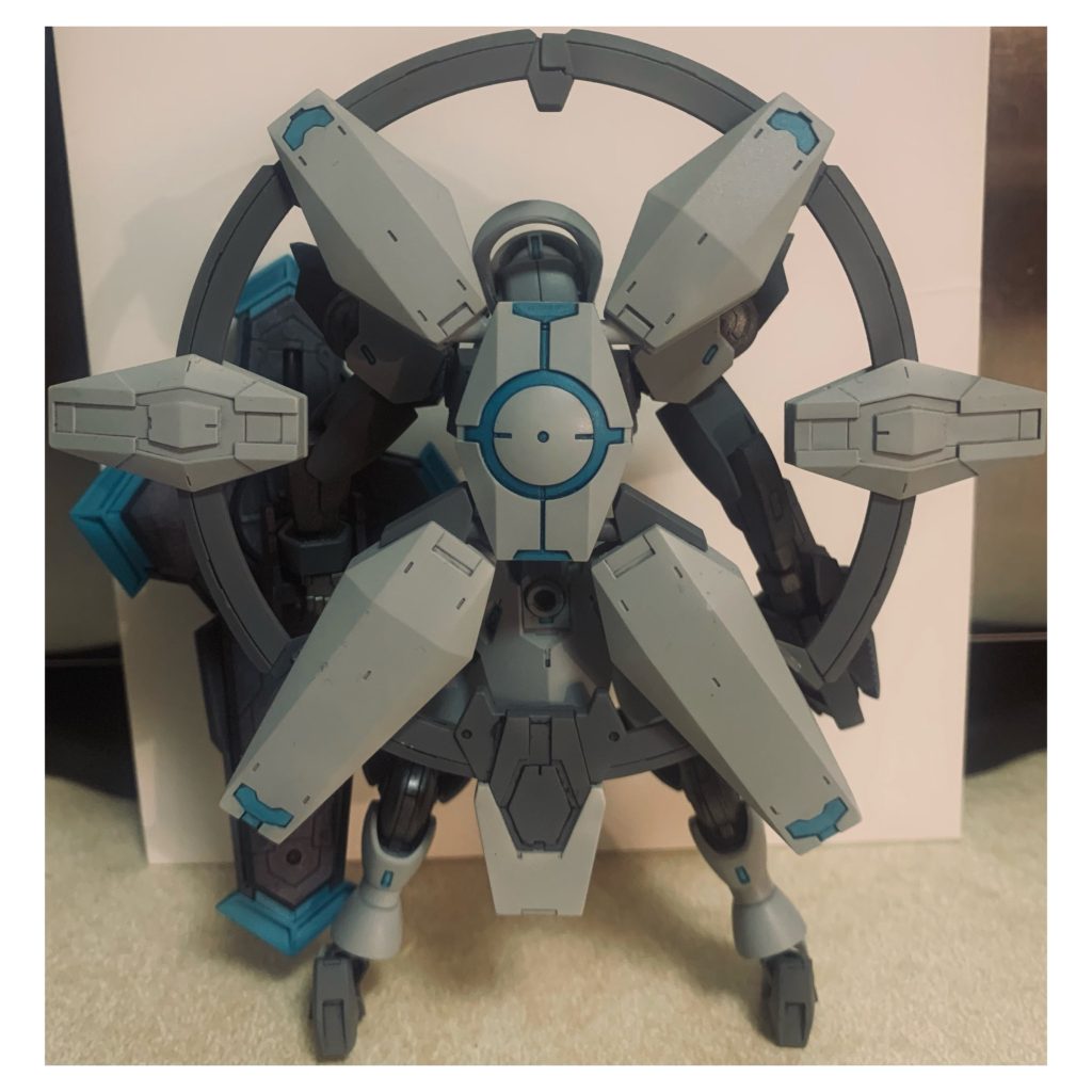 I apologize for the lack of the clean background. I wanted to get a picture of the back to share.