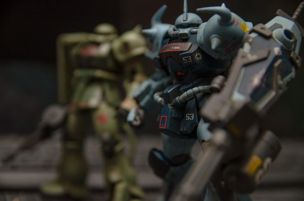 グフカスタム–4枚目/制作者：IKEZWORKS