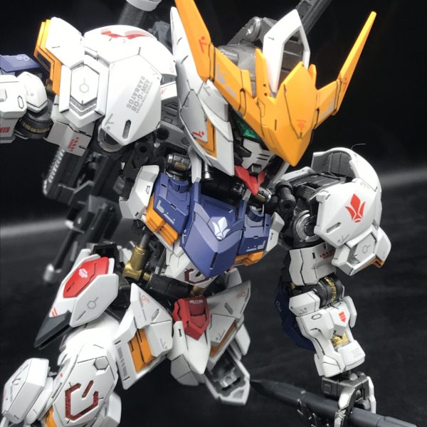 MGSDガンダムバルバトス❗️全塗装で。｜maverickさんのガンプラ作品｜GUNSTA（ガンスタ）