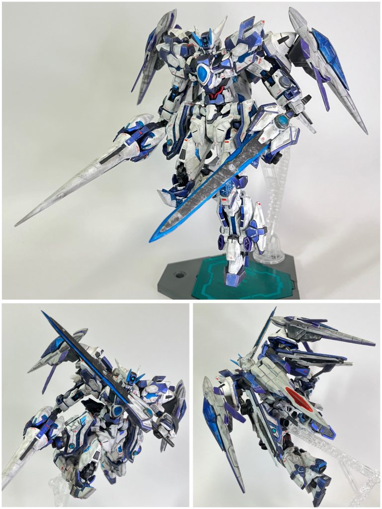 ・ラスグアガンダムMk-IIIブレイヴライザー本来は想定されていなかったが、Mk-IIのオーライザー接続基部と規格が同じであるため偶発的に発動可能となった形態。機体制御や出力を安定させ、粒子貯蔵量が増加したことでより長期間の戦闘に対応できる。一時的に量子化も可能となる。