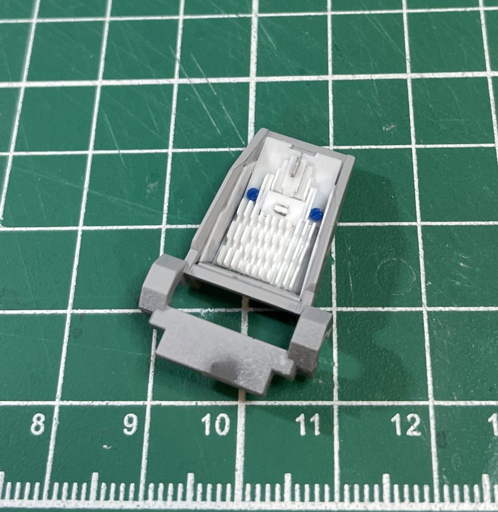 ほぼ隠れてしまう首の裏の椎茸