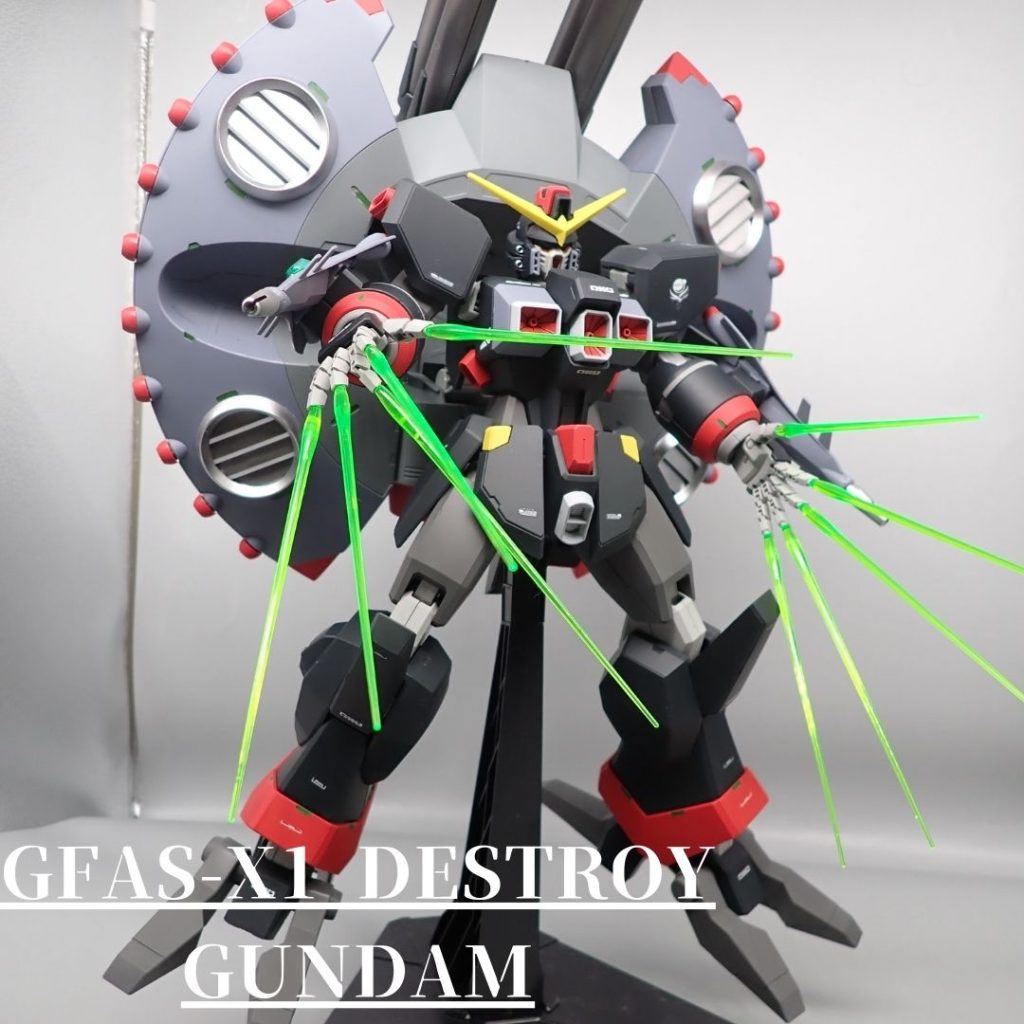 デストロイガンダム–3枚目/制作者：アンジェロのプラモデル工房