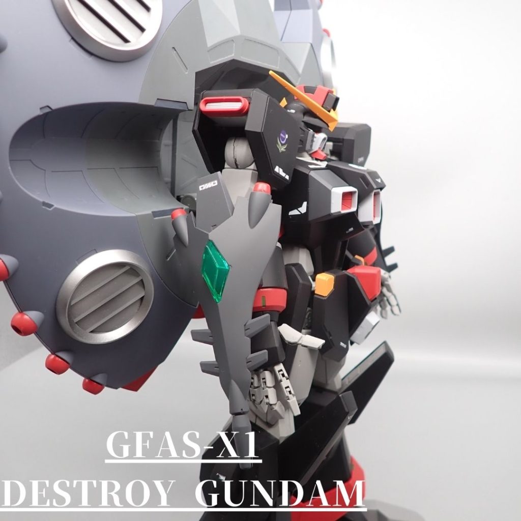 デストロイガンダム–3枚目/制作者：アンジェロのプラモデル工房