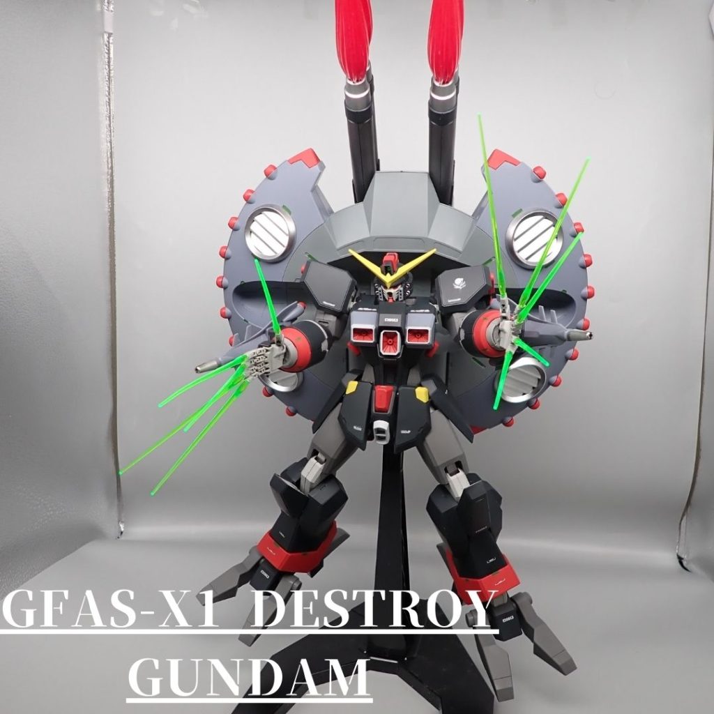 デストロイガンダム–2枚目/制作者：アンジェロのプラモデル工房