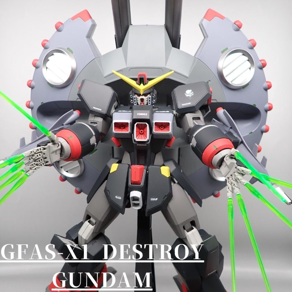 デストロイガンダム–4枚目/制作者：アンジェロのプラモデル工房