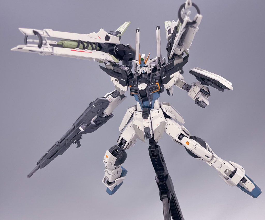 ビーム砲を上から回して曲射ビーム発射モード